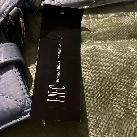 🆕 INC International Concepts Blue Crossbody and Card Case - Picture 11 of 11